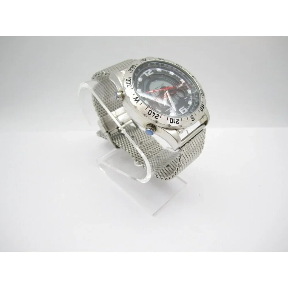 Men Stauer Digital/Analog Quartz Centurion 46mm Round Watch (H948) 